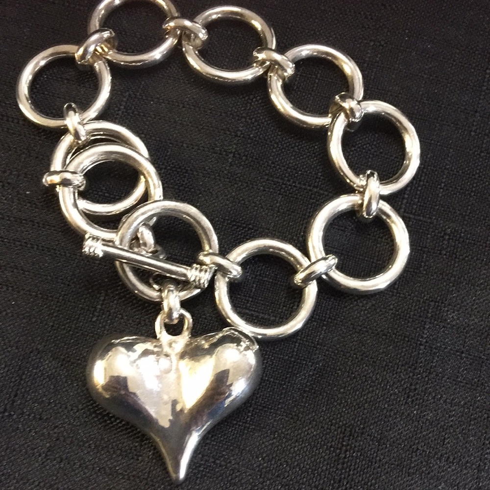 Chunky Heart bracelet - Picture 4 of 5